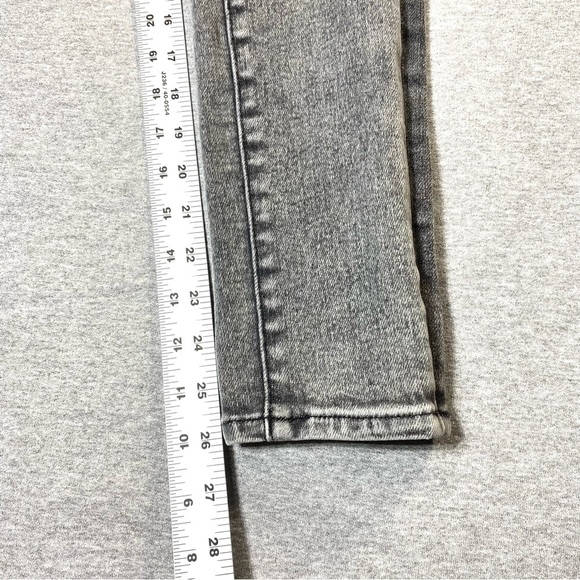 Express Skinny Jeans Womens 4R Gray Two Toned High Rise Stretch Casual Denim - Picture 14 of 14